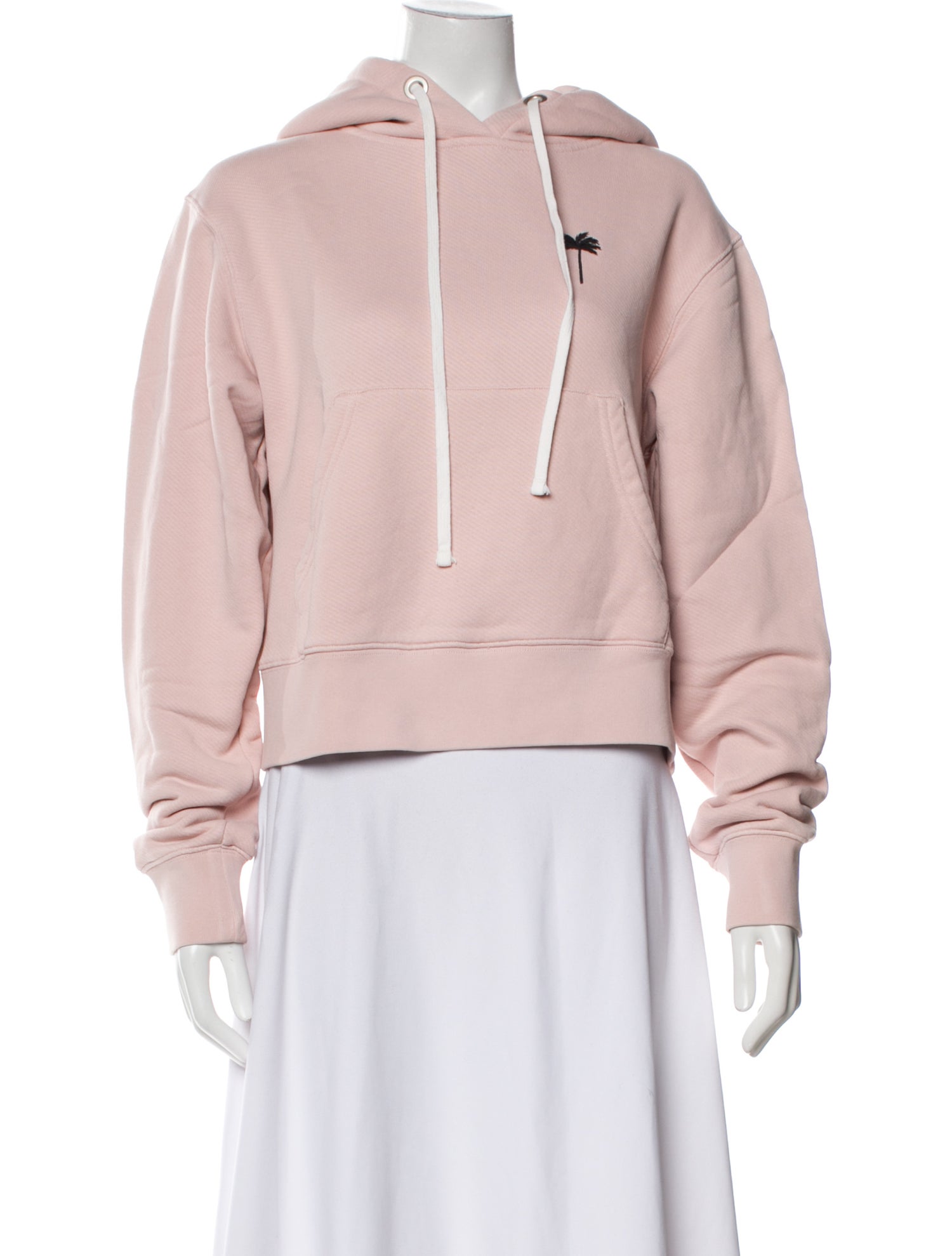 Palm Angels Crew Neck Long Sleeve Sweatshirt