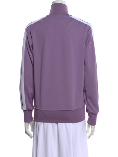 Palm Angels Mock Neck Long Sleeve Sweatshirt