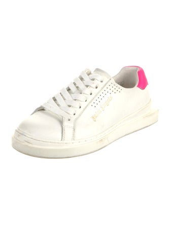Palm Angels Leather Printed Sneakers