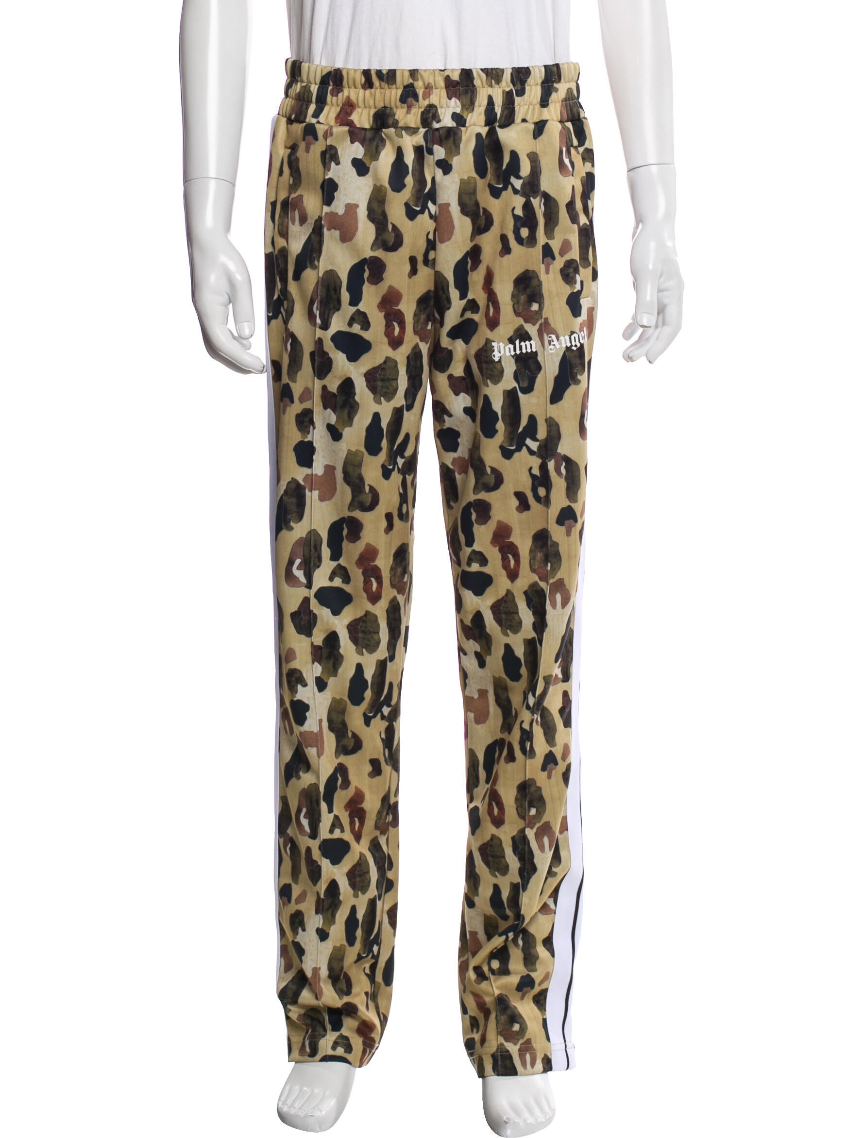 Palm Angels Printed Athletic Pants