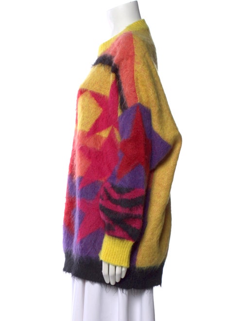 Palm Angels Mohair Printed Sweater