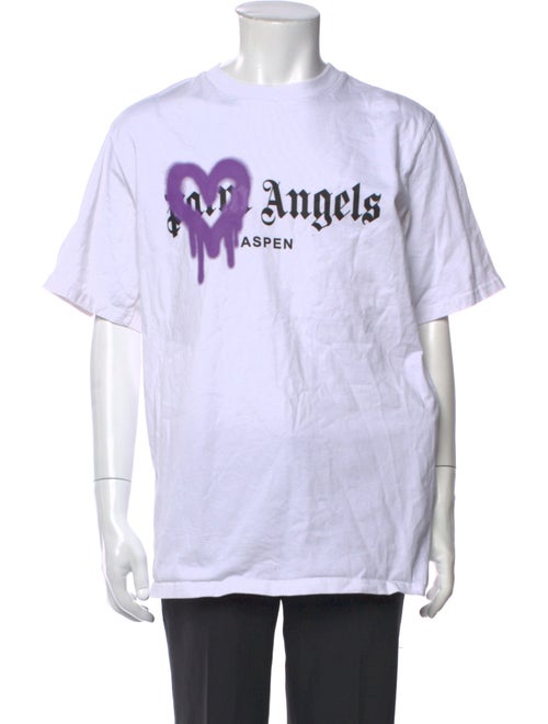 Palm Angels Graphic Print Crew Neck T-Shirt