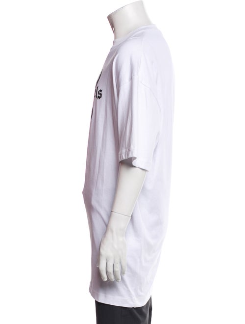 Palm Angels Graphic Print Crew Neck T-Shirt