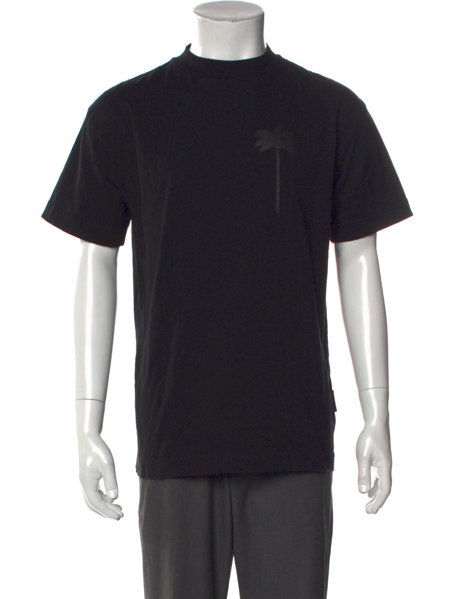 Palm Angels Crew Neck Short Sleeve T-Shirt