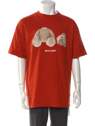 Palm Angels Graphic Print Crew Neck T-Shirt