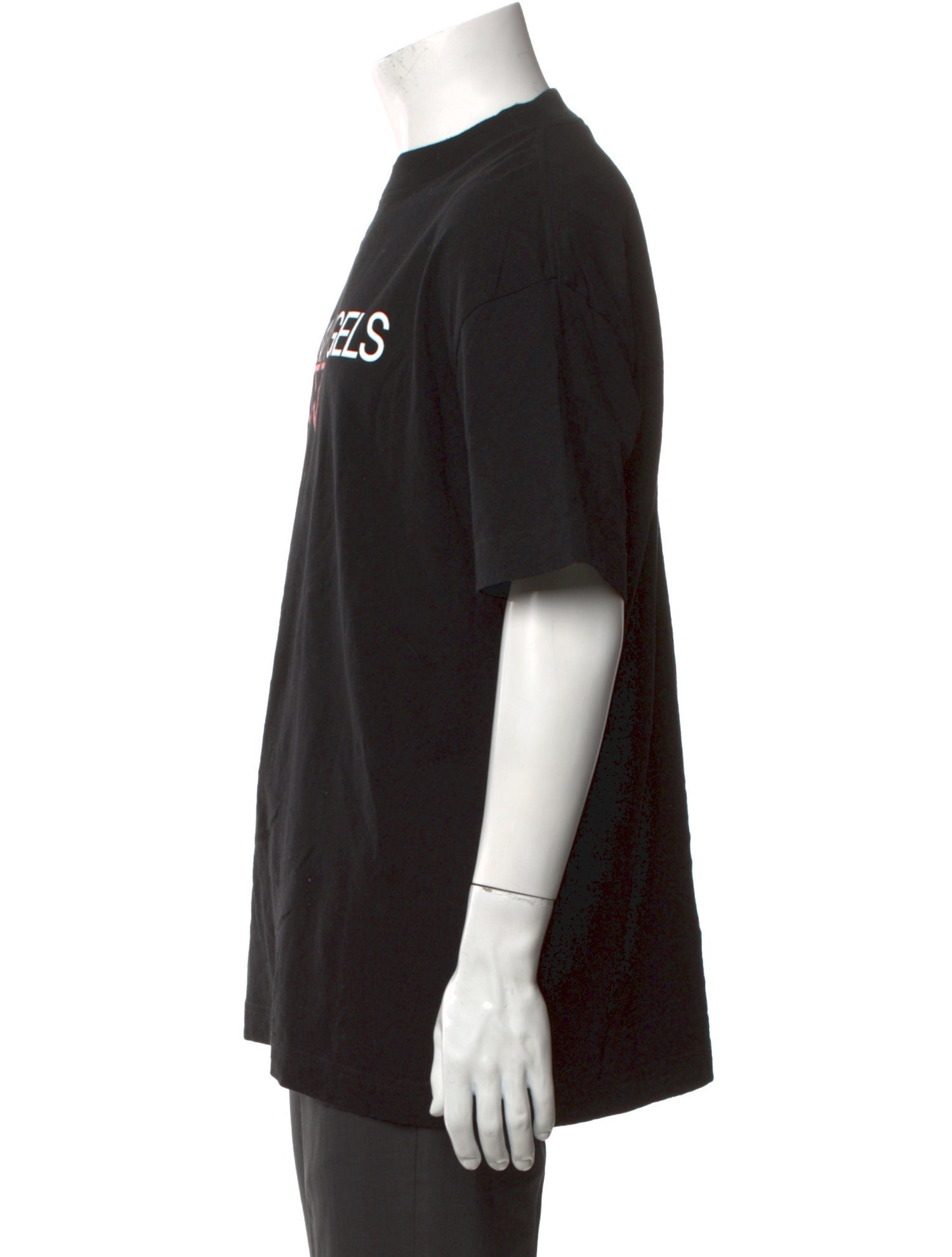 Palm Angels Graphic Print Crew Neck T-Shirt