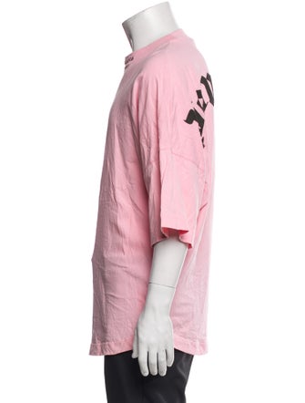 Palm Angels Graphic Print Crew Neck T-Shirt