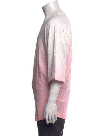 Palm Angels Printed Crew Neck T-Shirt