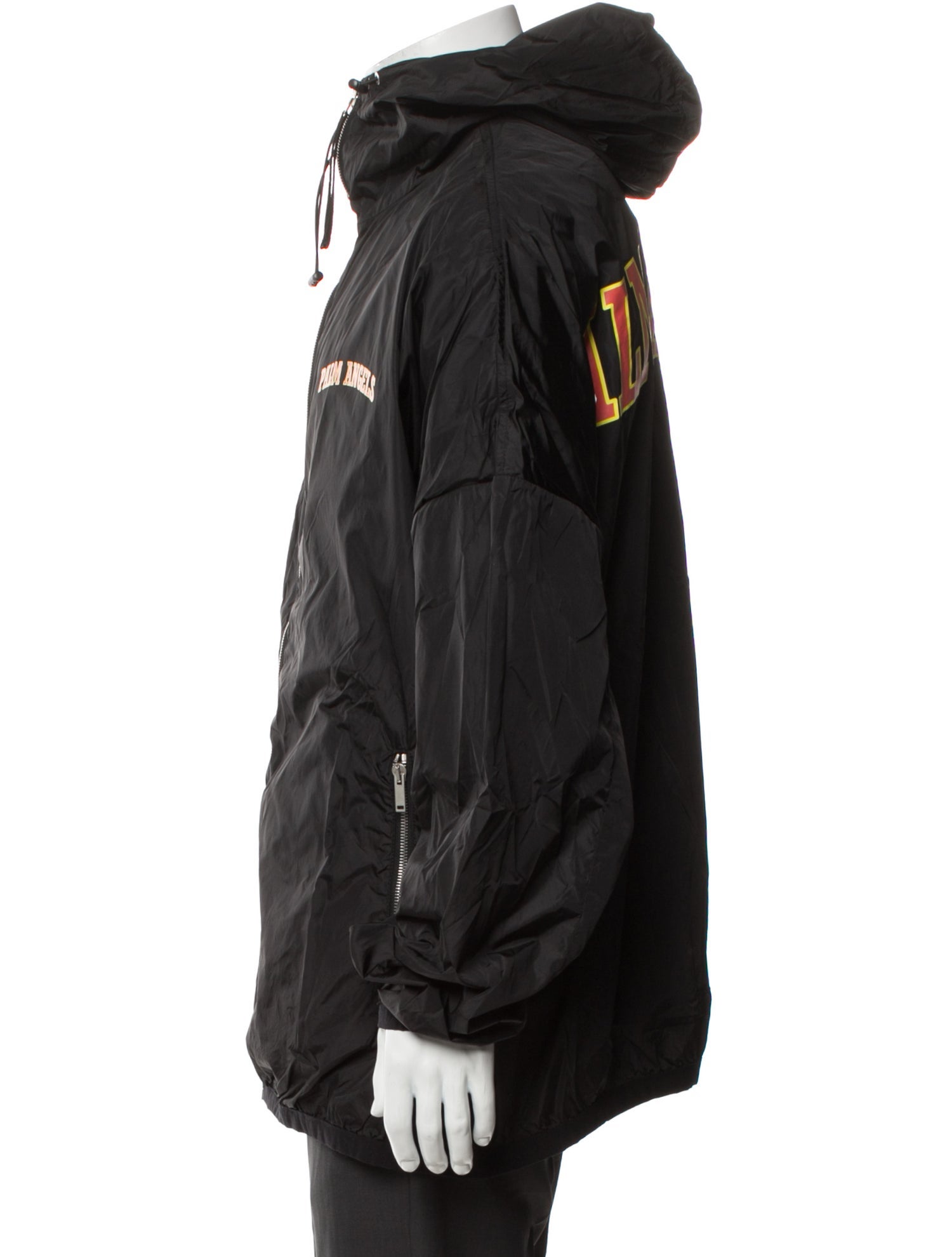 Palm Angels Graphic Print Windbreaker