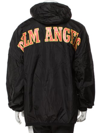 Palm Angels Graphic Print Windbreaker
