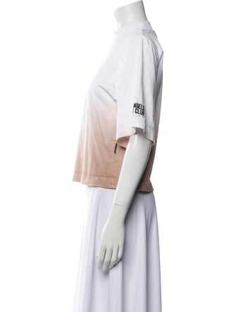 Palm Angels Graphic Print Crew Neck T-Shirt