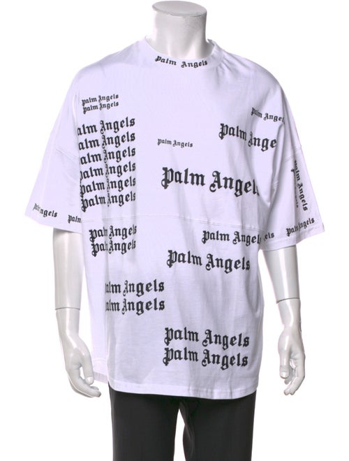 Palm Angels Graphic Print Crew Neck T-Shirt