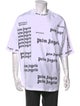 Palm Angels Graphic Print Crew Neck T-Shirt