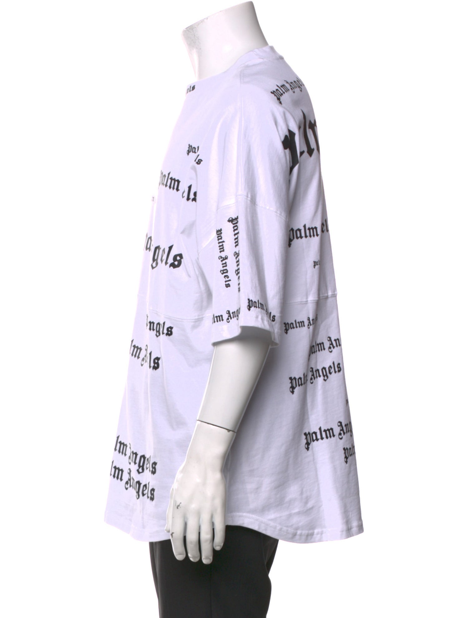 Palm Angels Graphic Print Crew Neck T-Shirt