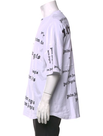 Palm Angels Graphic Print Crew Neck T-Shirt