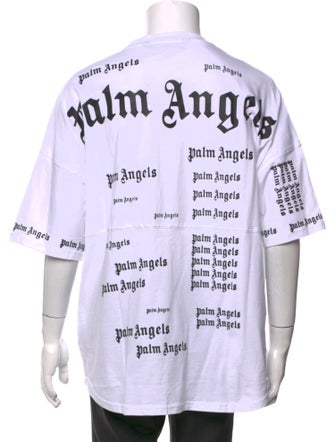 Palm Angels Graphic Print Crew Neck T-Shirt