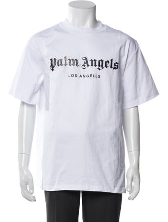 Palm Angels Graphic Print Crew Neck T-Shirt