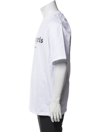 Palm Angels Graphic Print Crew Neck T-Shirt