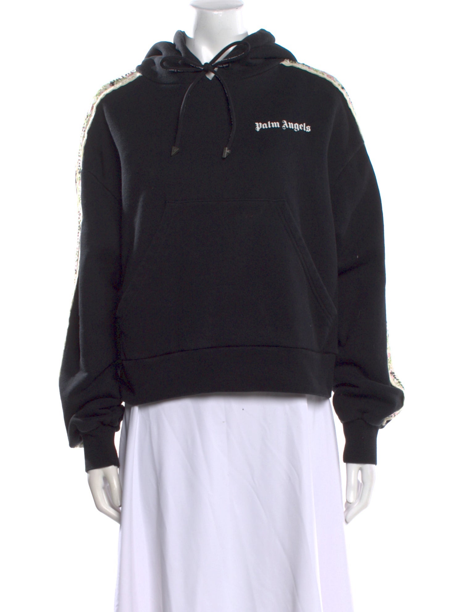 Palm Angels Graphic Print Crew Neck Sweatshirt