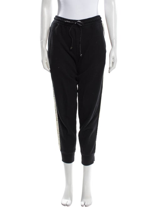 Palm Angels Embroidered Accent Sweatpants
