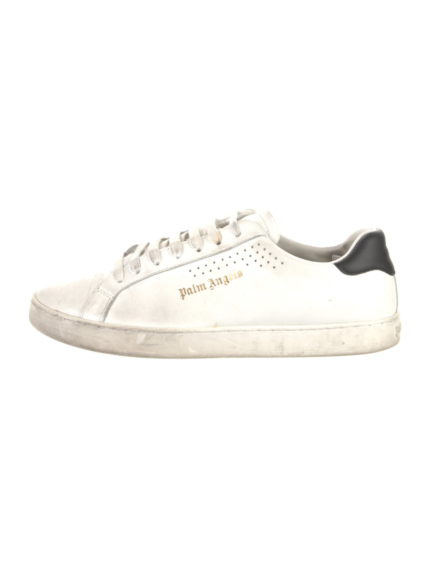 Palm Angels Leather Printed Sneakers