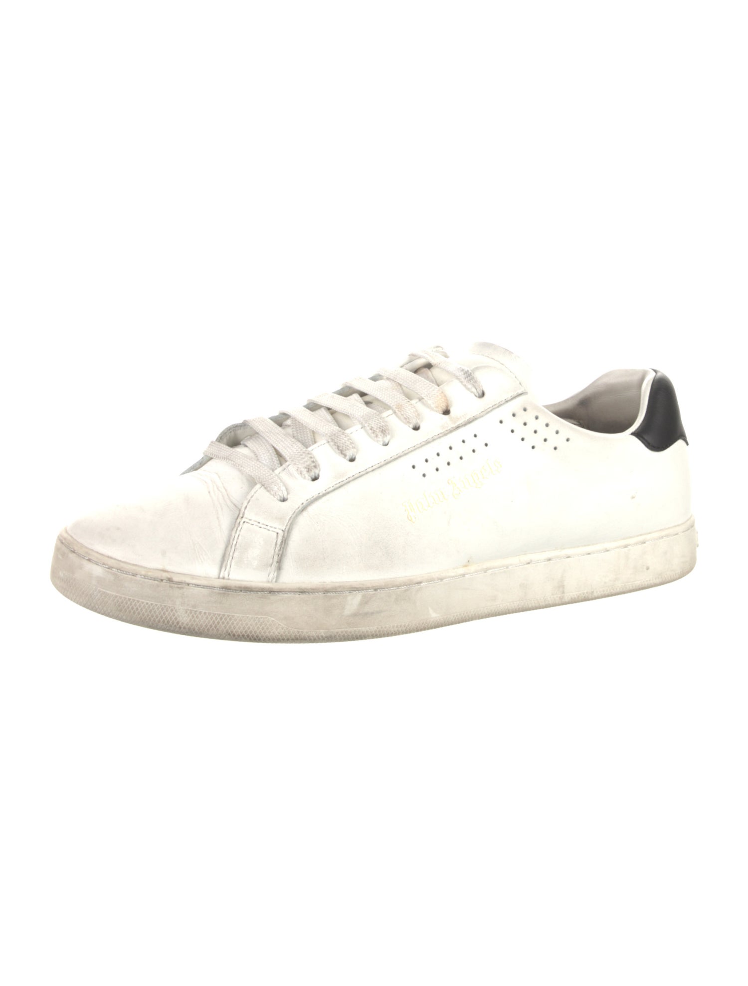 Palm Angels Leather Printed Sneakers