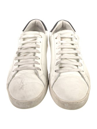 Palm Angels Leather Printed Sneakers