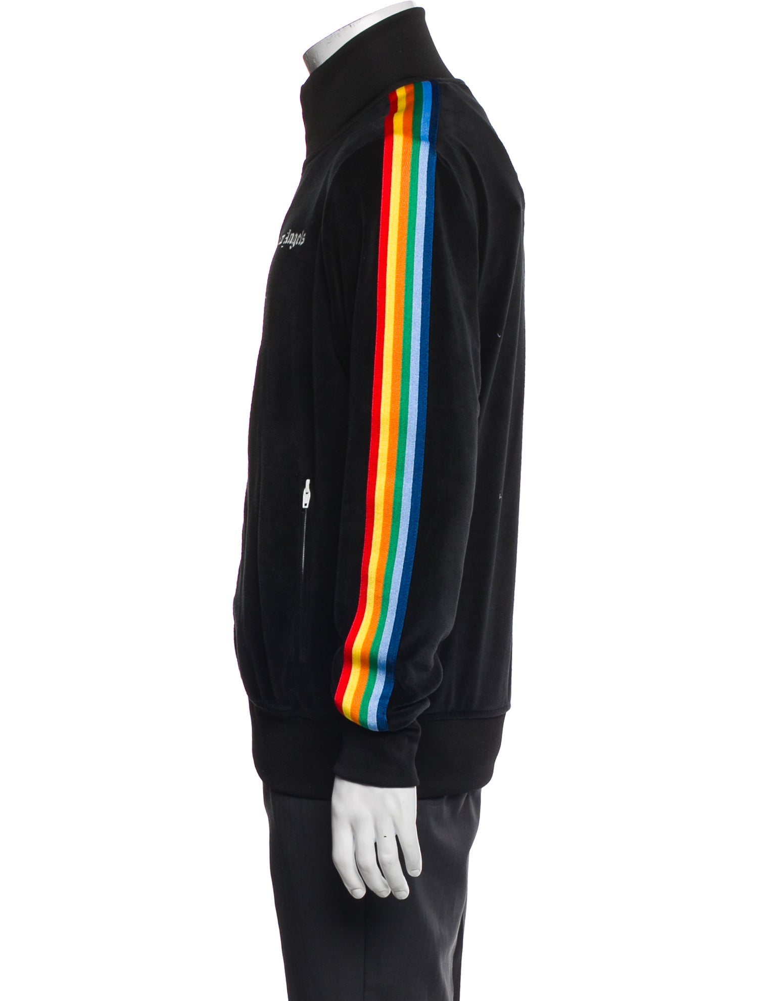 Palm Angels Graphic Print Mock Neck Sweatshirt w/ Tags