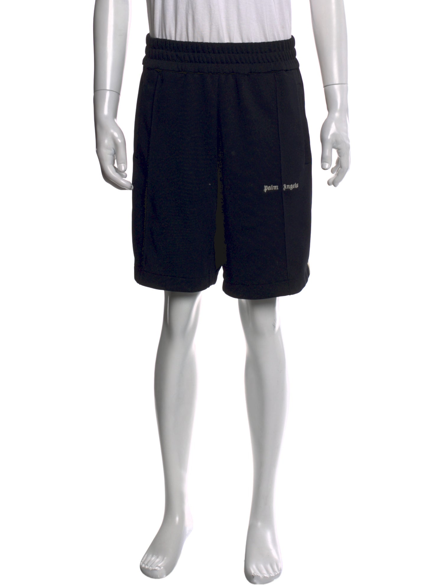 Palm Angels Graphic Print Jogger Shorts