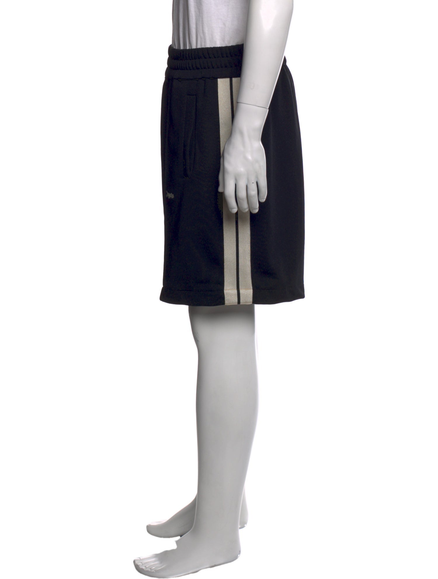 Palm Angels Graphic Print Jogger Shorts