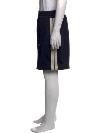 Palm Angels Graphic Print Jogger Shorts