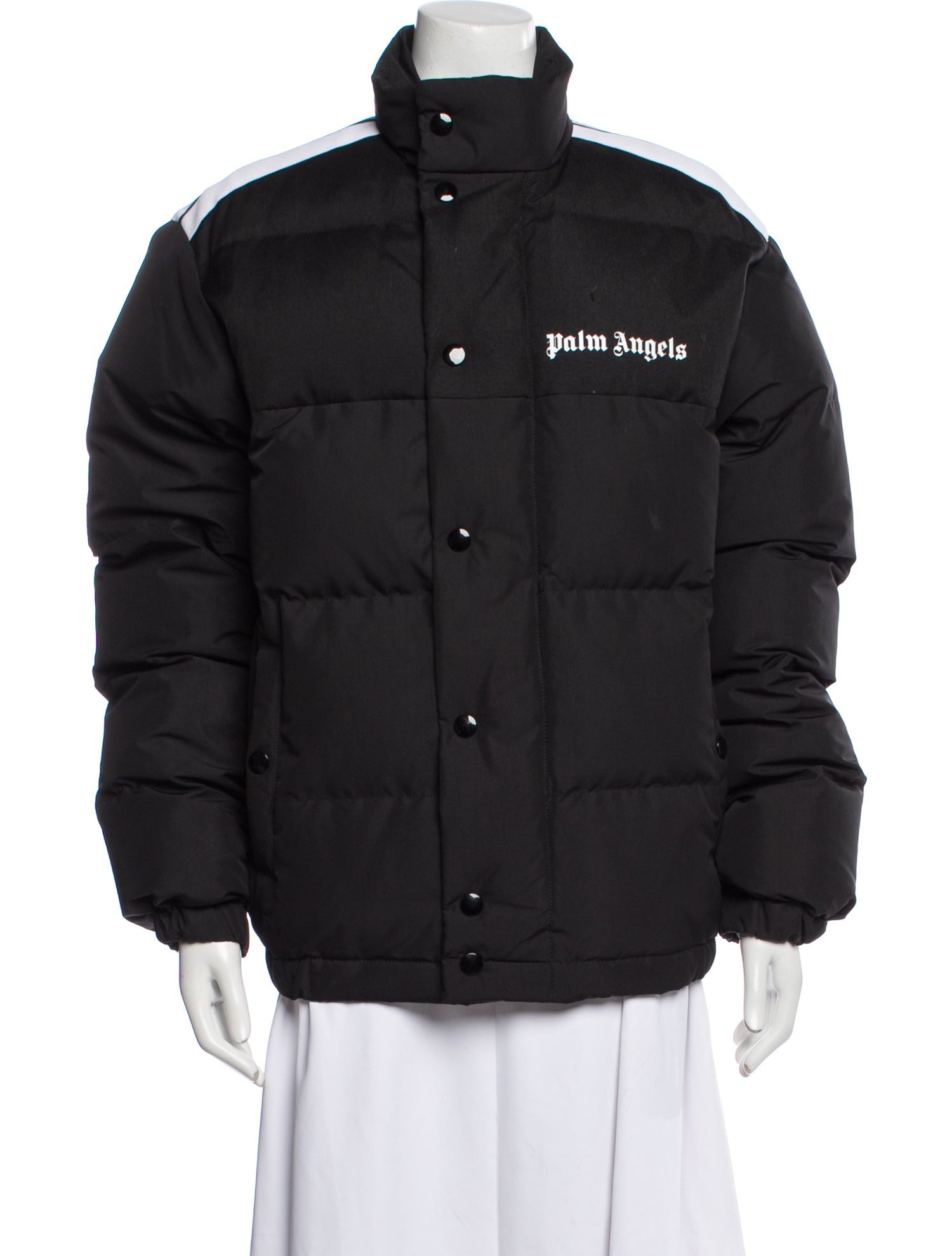 Palm Angels Graphic Print Down Jacket