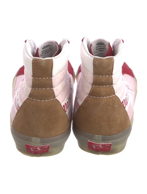 Palm Angels Suede Graphic Print Sneakers