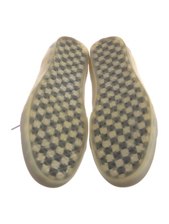 Palm Angels Suede Graphic Print Sneakers