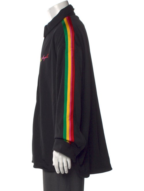 Palm Angels Striped Long Sleeve Shirt