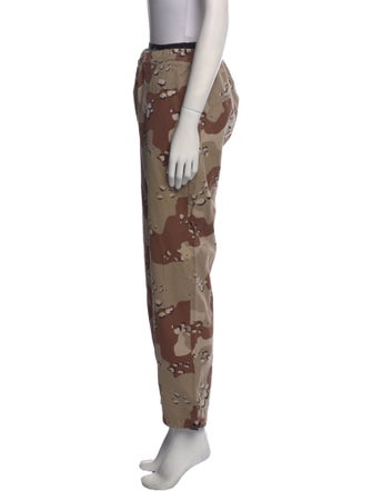 Palm Angels Camouflage Print Straight Leg Pants