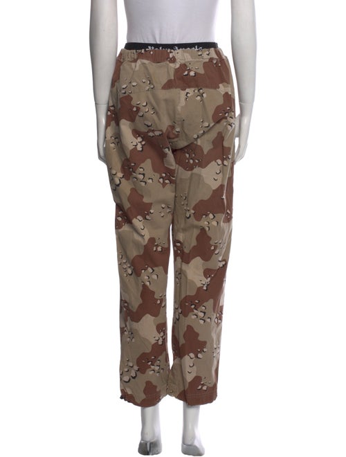 Palm Angels Camouflage Print Straight Leg Pants
