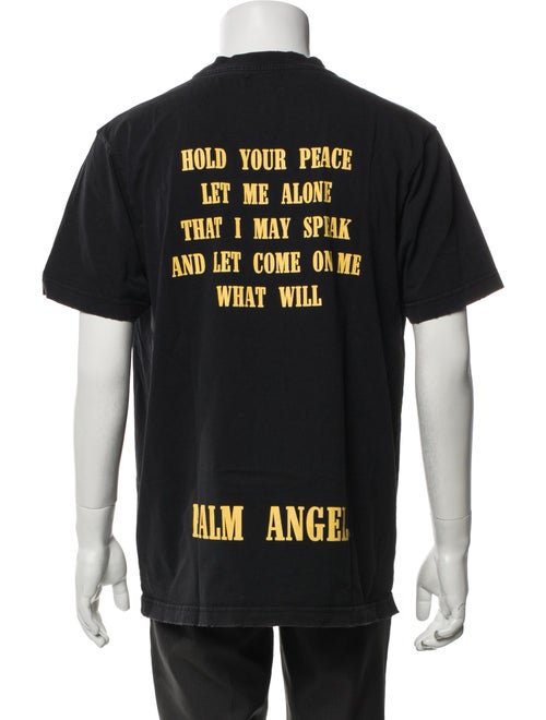 Palm Angels Graphic Print Crew Neck T-Shirt