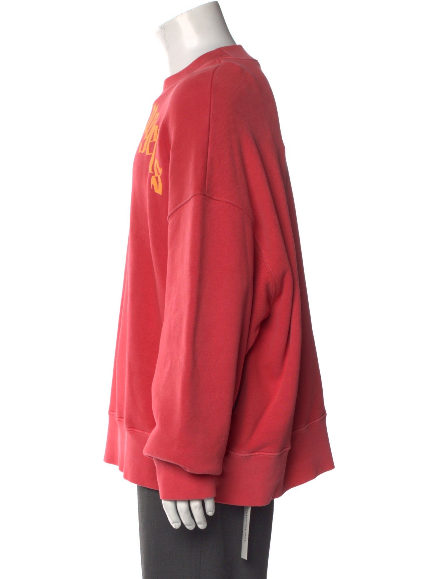 Palm Angels Graphic Print Crew Neck Sweatshirt