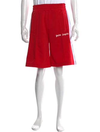 Palm Angels Graphic Print Jogger Shorts