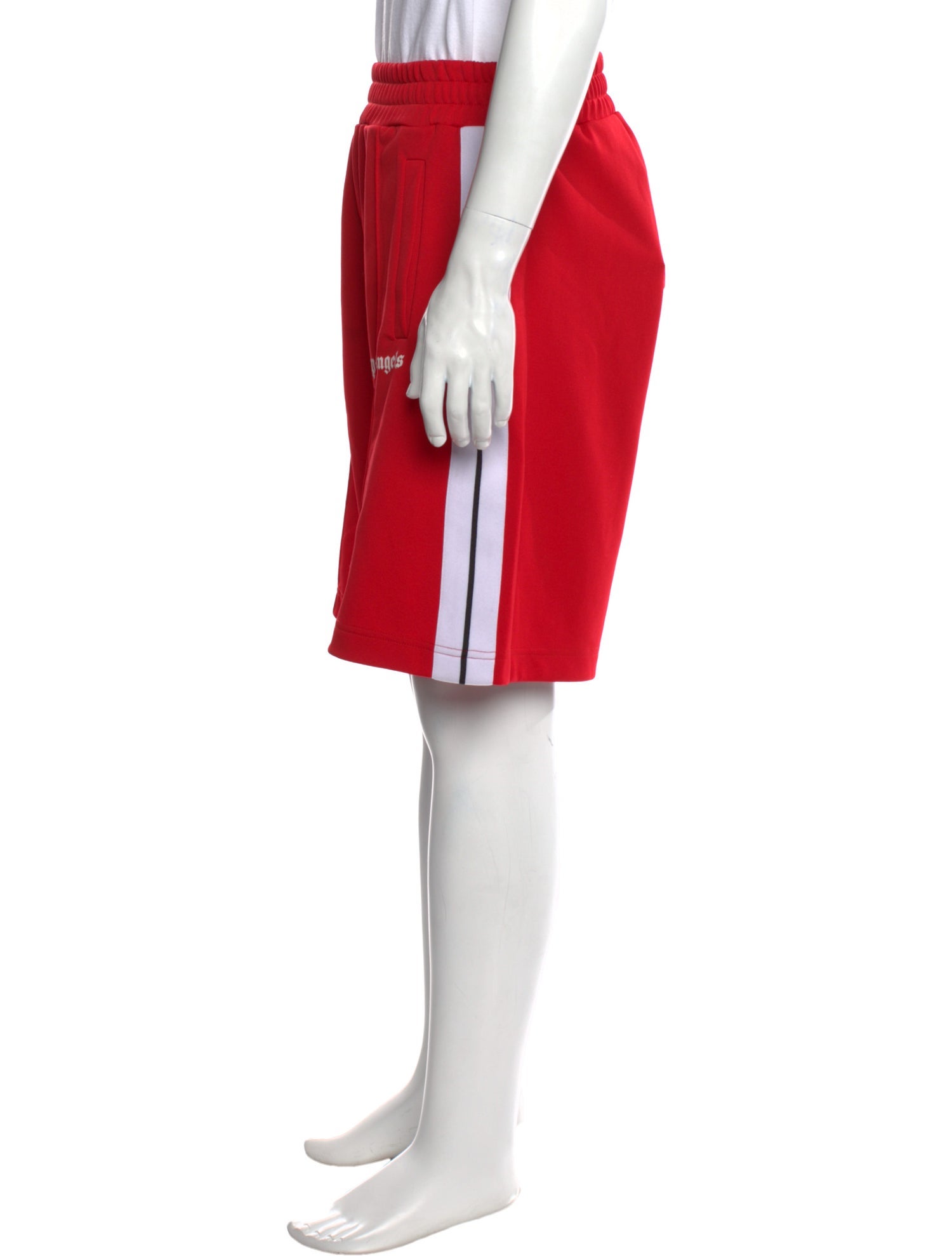 Palm Angels Graphic Print Jogger Shorts