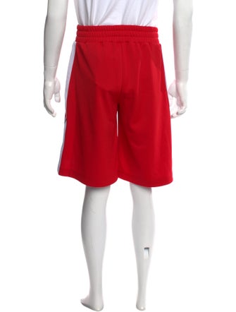 Palm Angels Graphic Print Jogger Shorts