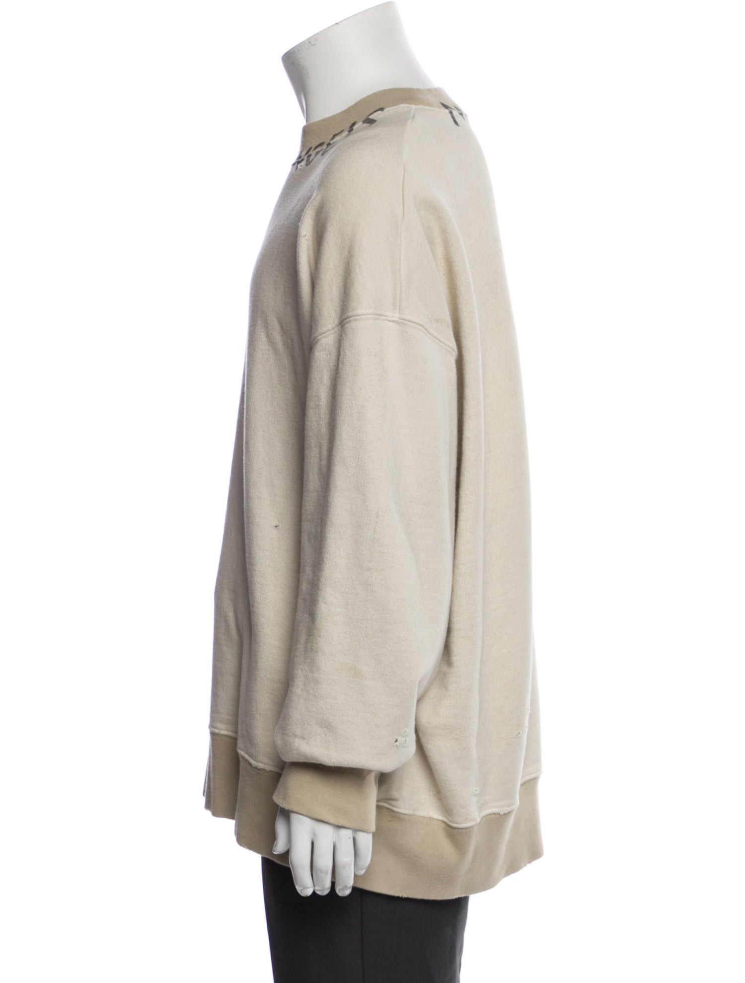 Palm Angels Graphic Print Crew Neck Sweatshirt