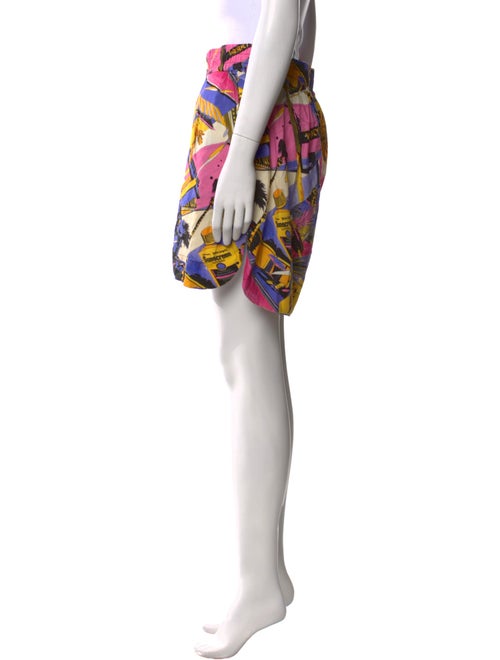 Palm Angels Floral Print Knee-Length Shorts