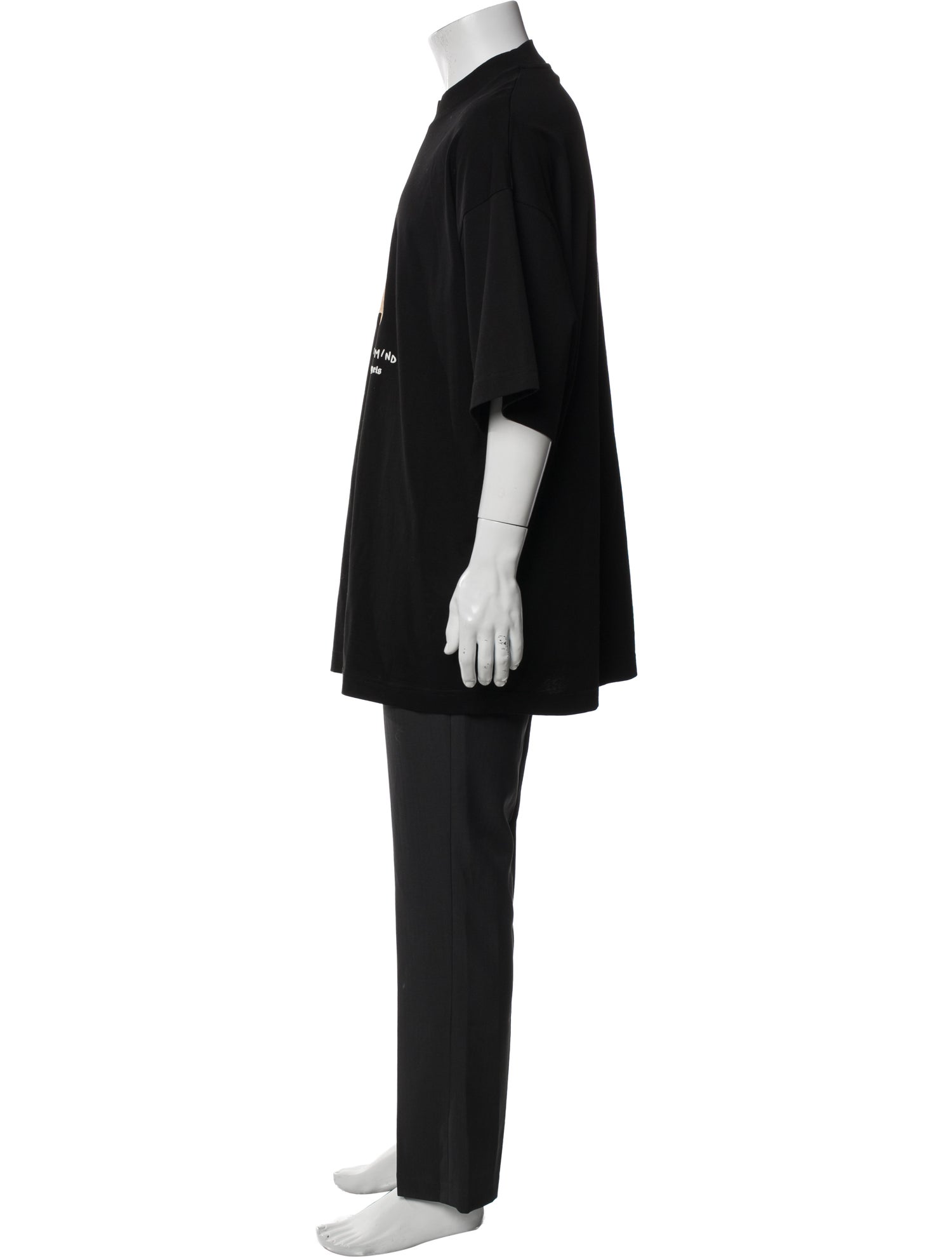 Palm Angels Graphic Print Crew Neck T-Shirt