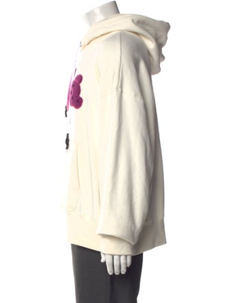 Palm Angels Graphic Print Crew Neck Hoodie