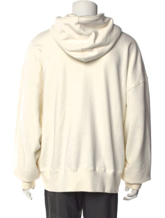 Palm Angels Graphic Print Crew Neck Hoodie