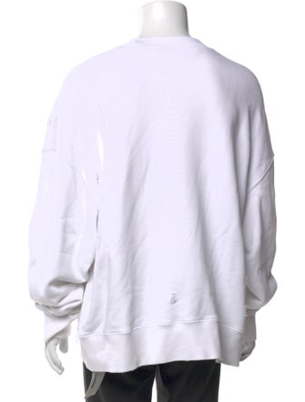 Palm Angels Graphic Print Crew Neck Pullover