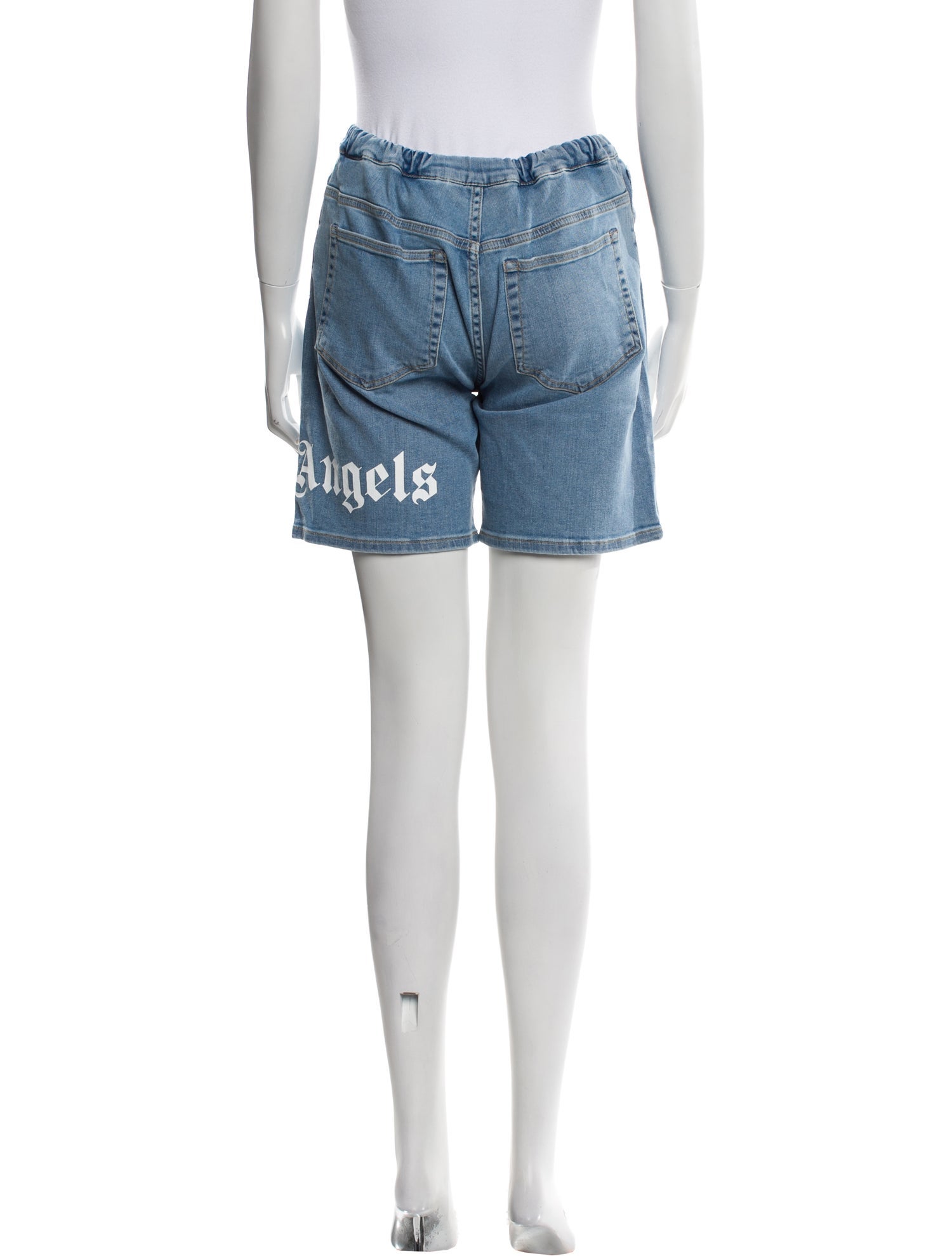 Palm Angels Boys' Casual Denim Shorts