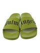 Palm Angels Rubber Printed Slides